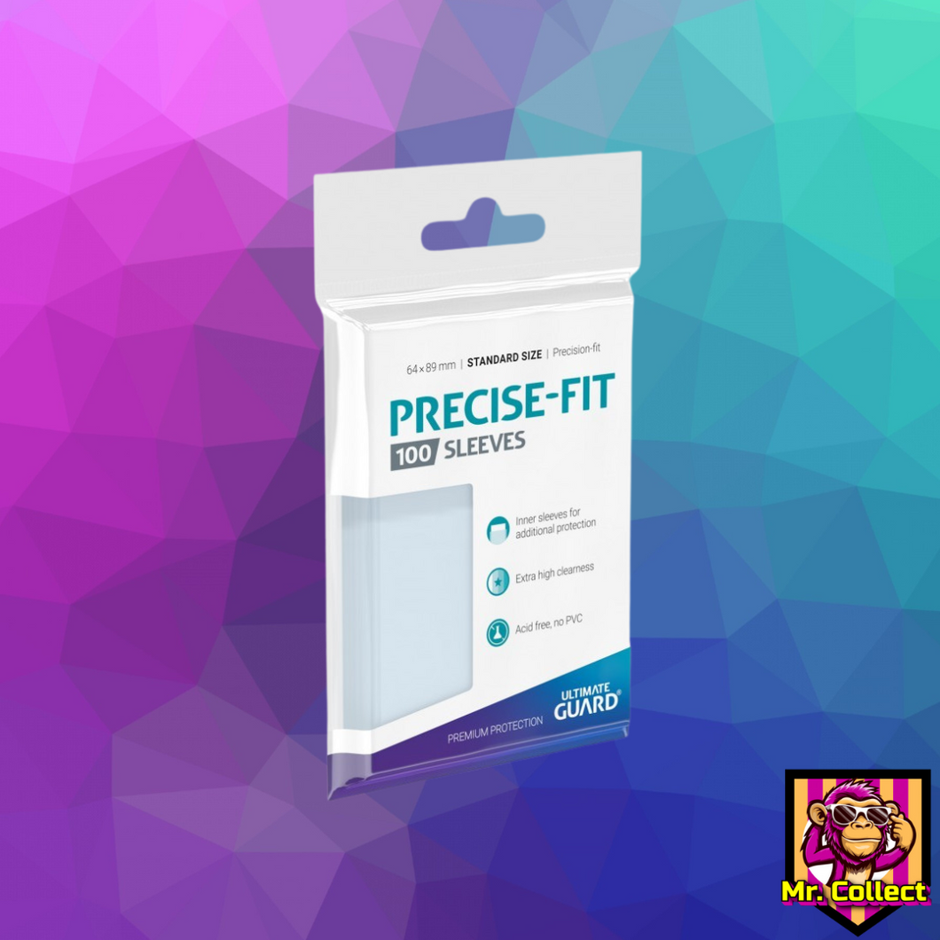 Ultimate Guard Precise-Fit Sleeves (100 Stück) Transparent