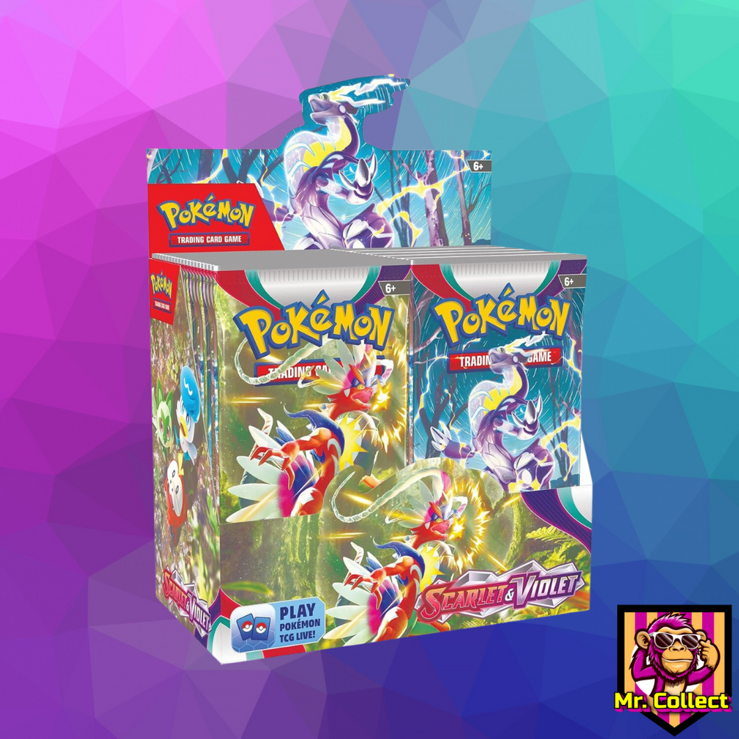 Pokemon Booster Box Scarlet & Violet Englisch