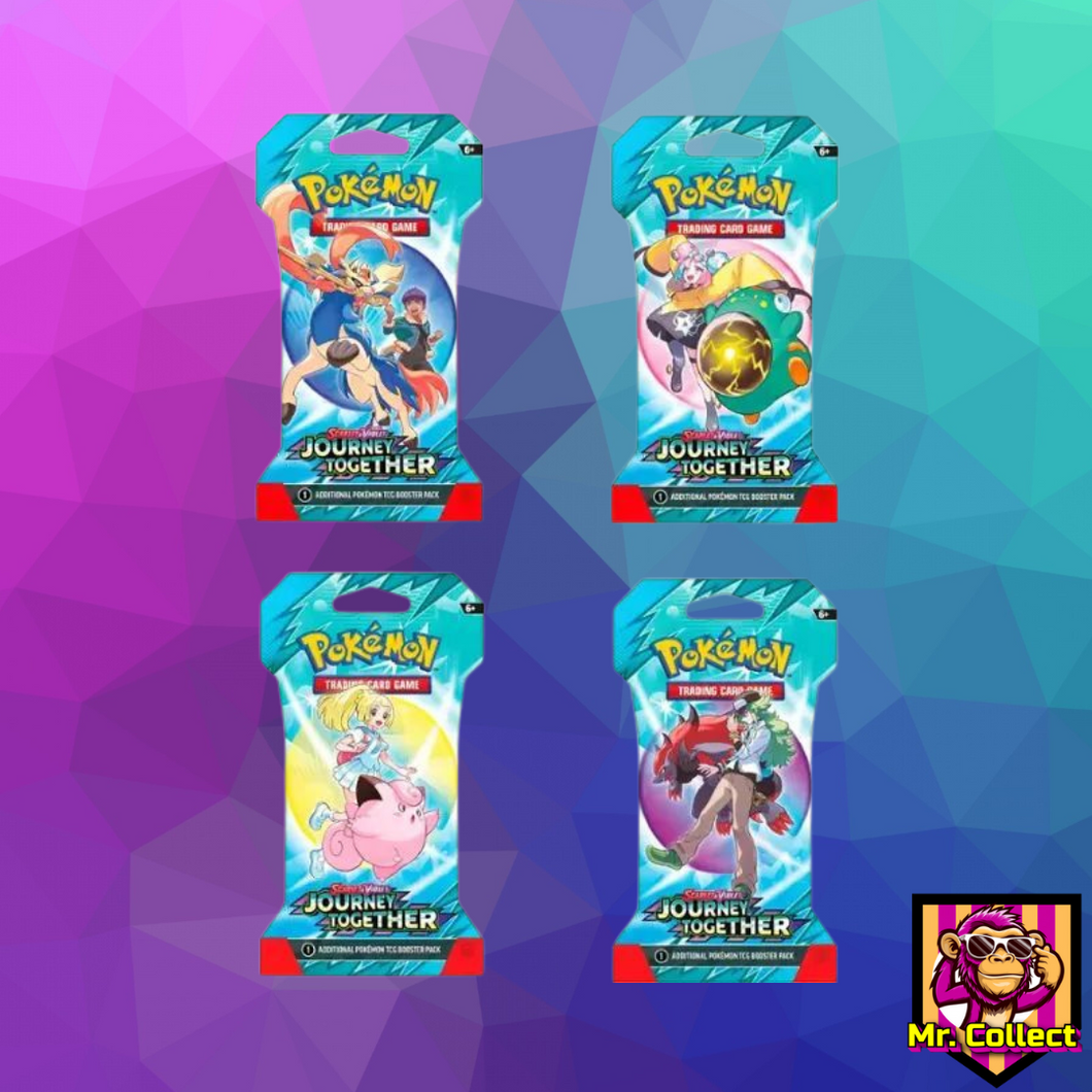 Pokemon Journey Together Sleeved Booster Pack Englisch