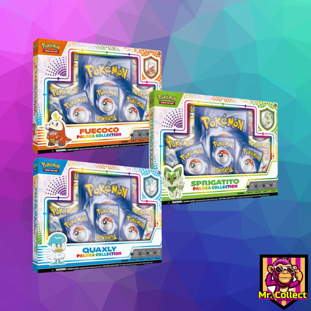 Pokemon Karmesin & Purpur – Paldea Pin Kollektion Englisch