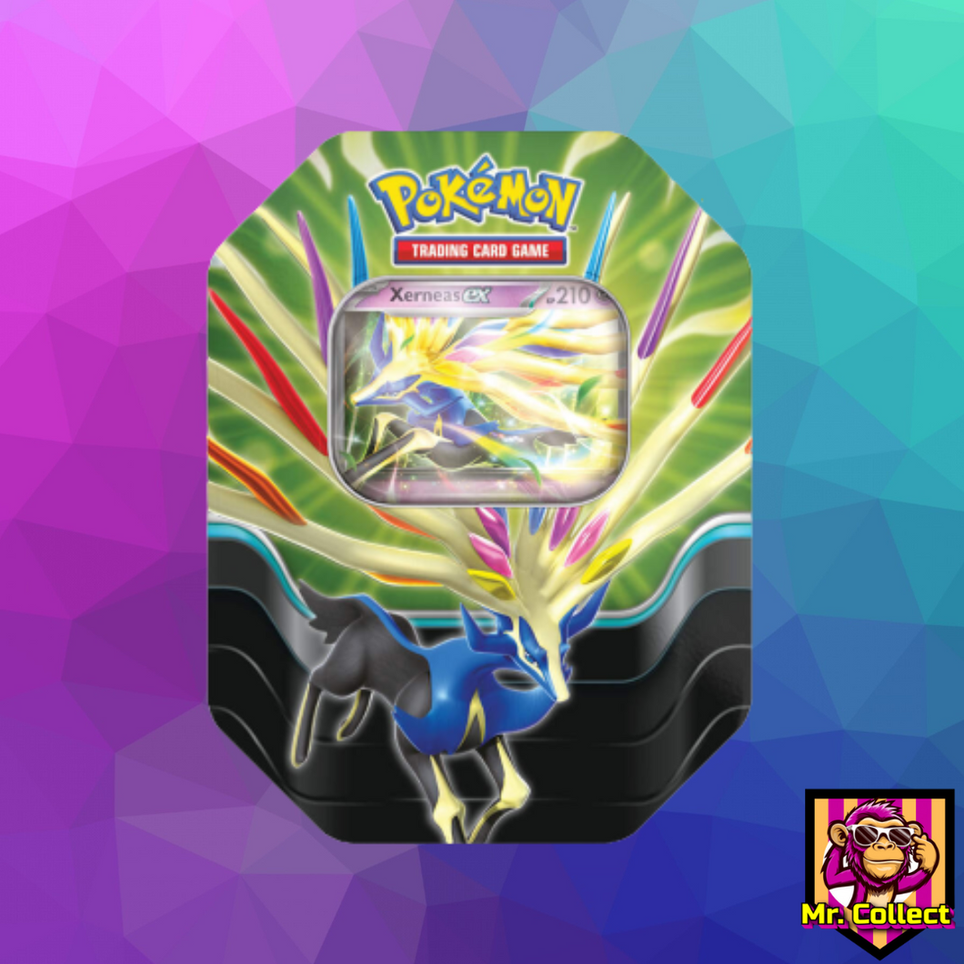 Pokemon Tin‑Box „Azur‑Legenden – Xerneas‑ex“ Deutsch