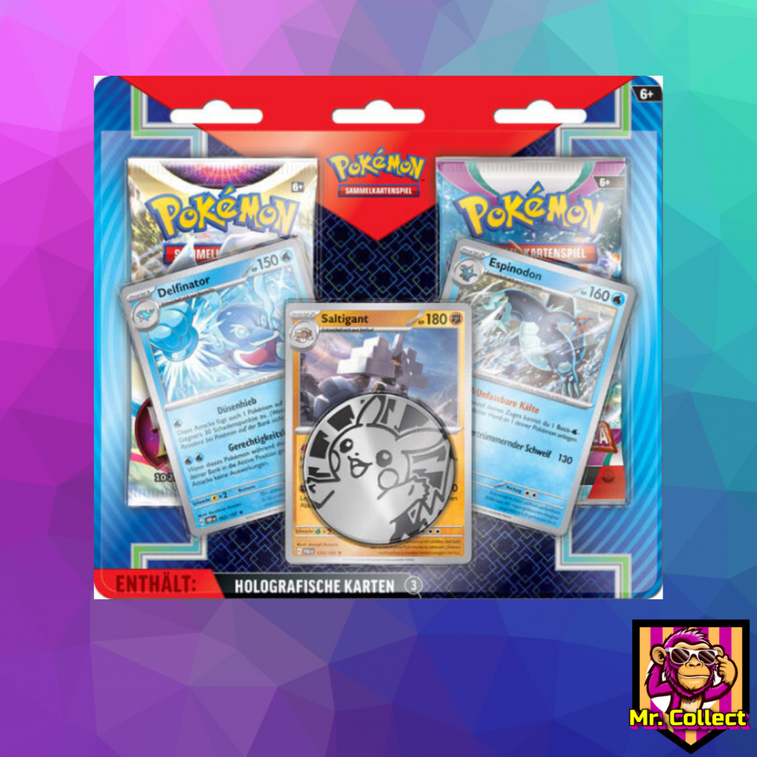 Pokemon Enhanced 2‑Pack Blister – April 2024 Deutsch