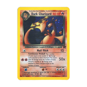 Dark Charizard 4/82 – Team Rocket – Englisch – Poor – Differenzbesteuerung nach § 25a UStG