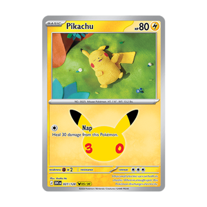 Pikachu 027/128 – 30th Celebration – Englisch – Near Mint – Differenzbesteuerung nach § 25a UStG