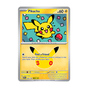 Pikachu 029/128 – 30th Celebration – Englisch – Near Mint – Differenzbesteuerung nach § 25a UStG