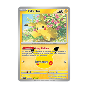 Pikachu 033/128 – 30th Celebration – Englisch – Near Mint – Differenzbesteuerung nach § 25a UStG
