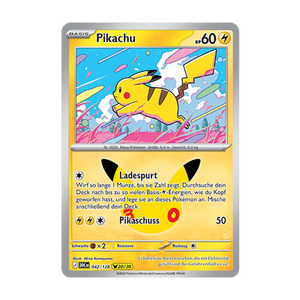 Pikachu 042/128 – 30 Jahre – Deutsch – Near Mint – Differenzbesteuerung nach §25a UStG