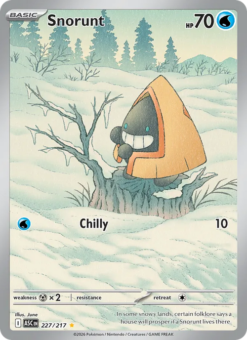 Snorunt ASC 227 – Englisch – Beispielbild