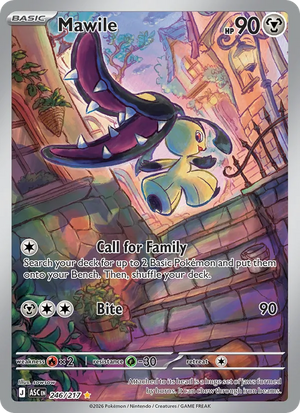 Mawile 246/217 – Ascended Heroes – Englisch – Differenzbesteuerung nach § 25a UStG
