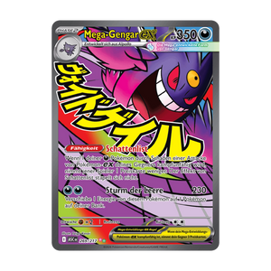 Mega-Gengar-ex 269/217 – Erhabene Helden – Deutsch – Near Mint – Differenzbesteuerung nach § 25a UStG
