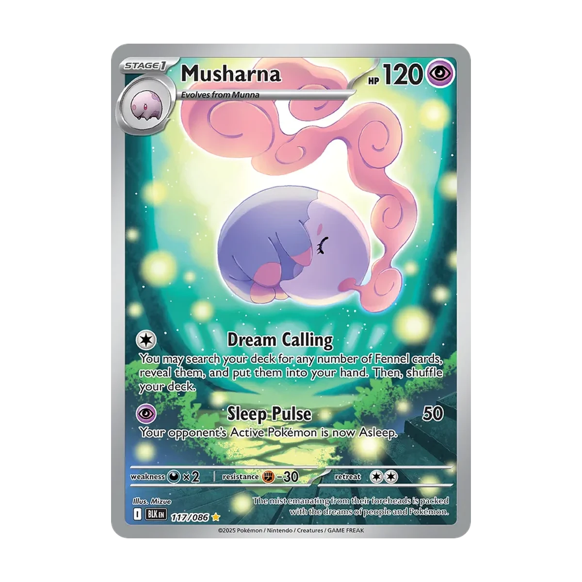Musharna BLK 117 – Englisch – Beispielbild
