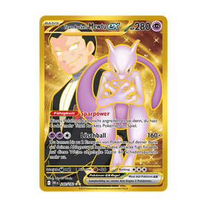 Team Rockets Mewtu-ex 240/182 – Ewige Rivalen – Deutsch – Near Mint – Differenzbesteuerung nach § 25a UStG