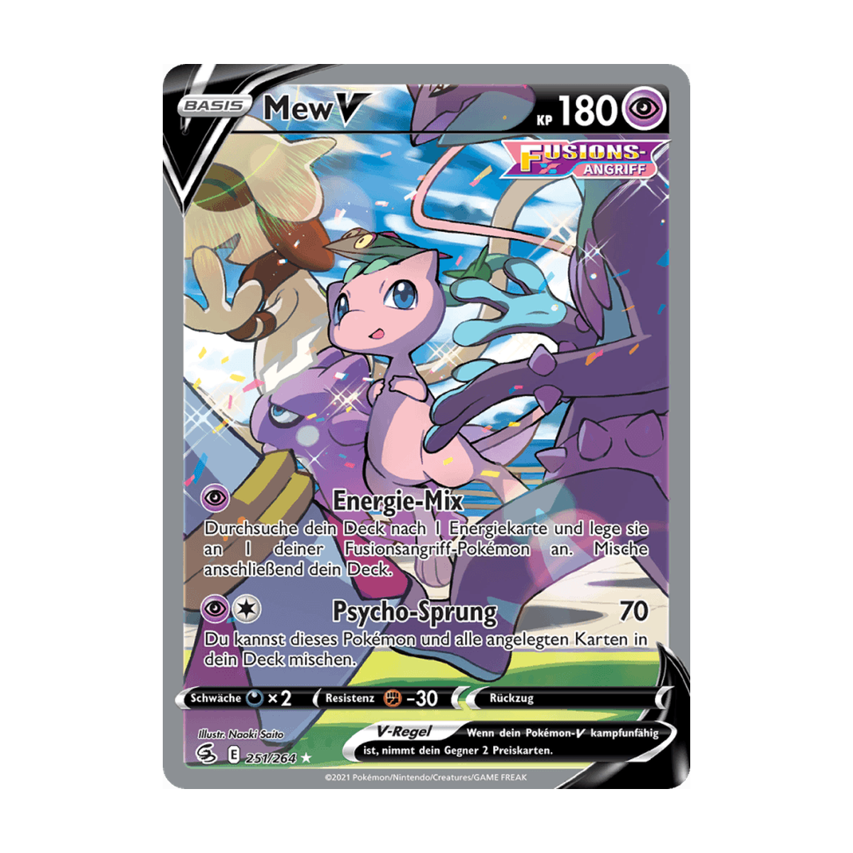 Referenzbild Mew V 251/264 – Fusionsangriff – Deutsch