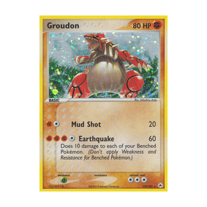 Groudon 102/101 – Hidden Legends – Englisch – Near Mint – Holo – Differenzbesteuerung nach § 25a UStG