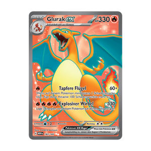Glurak-ex 183/165 – 151 – Deutsch – Near Mint – Differenzbesteuerung nach § 25a UStG