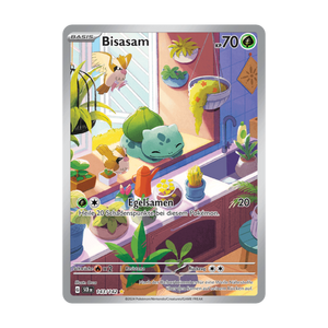 Bisasam 143/142 – Stellarkrone – Deutsch – Near Mint – Differenzbesteuerung nach § 25a UStG