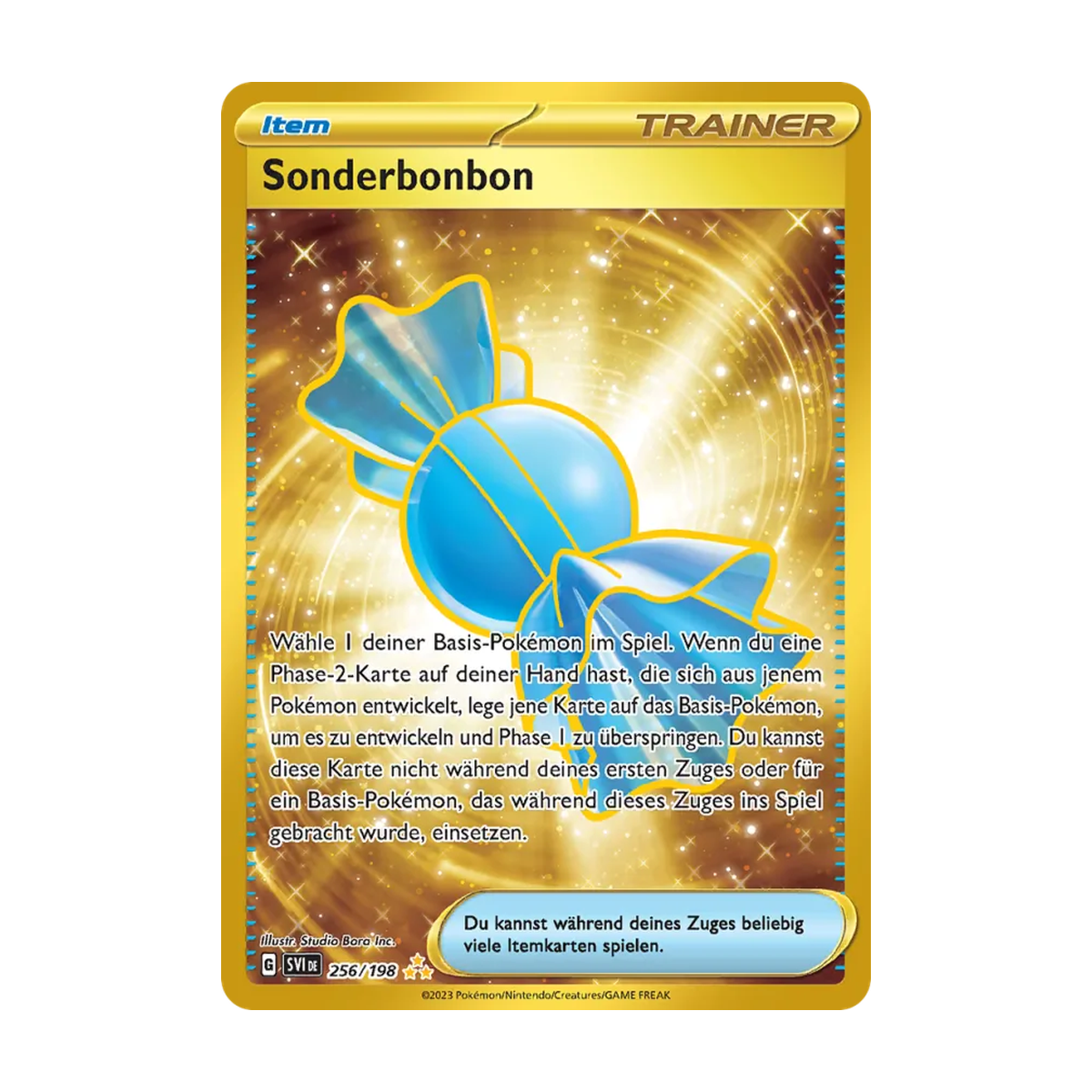 Sonderbonbon 256/198 – Deutsch – Referenzbild
