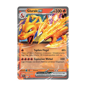 Glurak-ex 161/225 – SVP Black Star Promos – Deutsch – Near Mint – Differenzbesteuerung nach §25a UStG