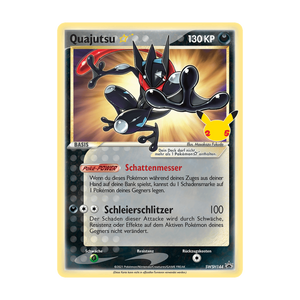 Quajutsu ☆ SWSH144 – Schwert & Schild Black Star Promos – Deutsch – Near Mint - versiegelt – Differenzbesteuerung nach § 25a UStG