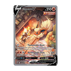 Flamara V SWSH179 – Schwert & Schild Black Star Promos – Deutsch – Near Mint – Differenzbesteuerung nach § 25a UStG