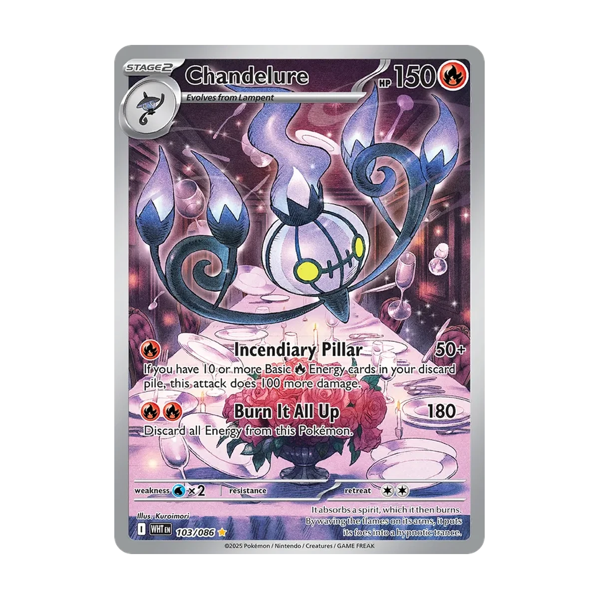 Chandelure WHT 103 – Englisch – Beispielbild
