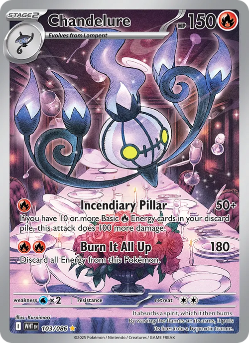 Chandelure WHT 103 – Englisch – Beispielbild
