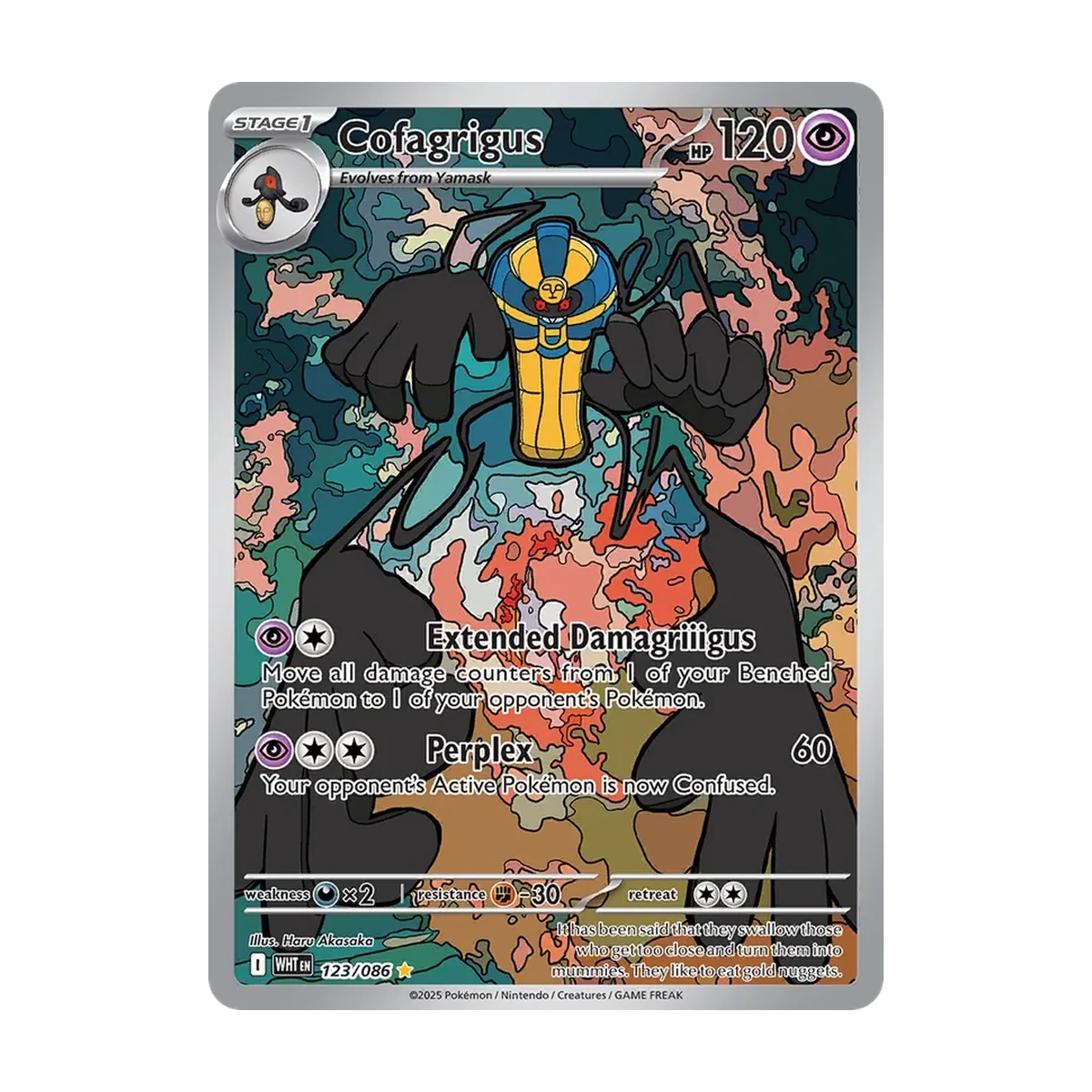Cofagrigus WHT 123 – Englisch – Beispielbild