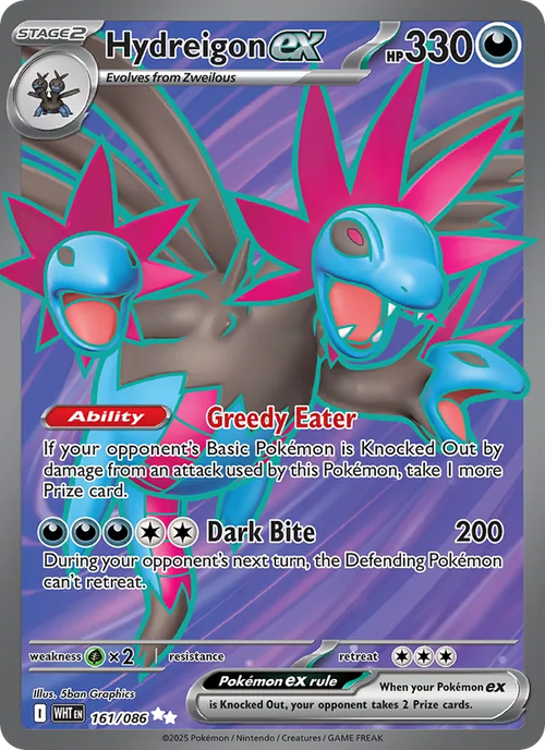 Hydreigon ex WHT 161 – Englisch – Beispielbild