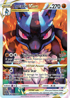 🇬🇧 Lucario VSTAR - SWSH Black Star Promos - SWSH291 - Holofoil Differenzbesteuerung nach §25a UstG