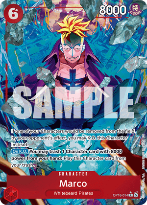 Marco - The Time Of Battle - OP16-014 - Alt Art Differenzbesteuerung nach §25a UstG