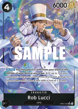 Rob Lucci - Awakening of the New Era - OP05-093 - Alt Art Differenzbesteuerung nach §25a UstG
