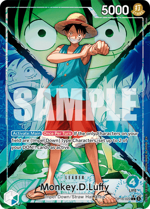 Monkey.D.Luffy - The Time Of Battle - OP16-022 - Alt Art Differenzbesteuerung nach §25a UstG
