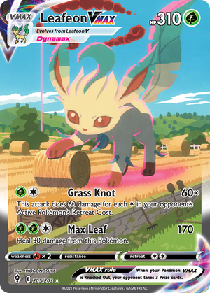 🇬🇧 Leafeon VMAX - Evolving Skies - 205/203 - Holofoil Differenzbesteuerung nach §25a UstG