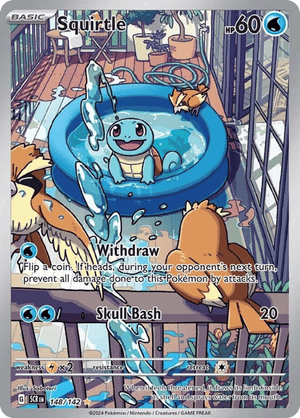 🇬🇧 Squirtle - Stellar Crown - 148/142 - Holofoil Differenzbesteuerung nach §25a UstG