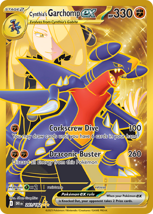 Cynthia's Garchomp ex - Destined Rivals - 241/182 - Holofoil Differenzbesteuerung nach §25a UstG
