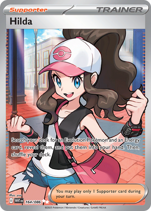🇬🇧 Hilda - White Flare - 164/086 - Holofoil Differenzbesteuerung nach §25a UstG
