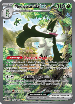 🇬🇧 Meowscarada ex - Paldea Evolved - 256/193 - Holofoil Differenzbesteuerung nach §25a UstG