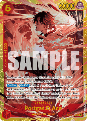 Portgas.D.Ace - The Time Of Battle - OP16-118 - Foil Differenzbesteuerung nach §25a UstG