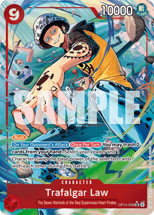 Trafalgar Law - The Azure Sea's Seven - OP14-009 - Alt Art Differenzbesteuerung nach §25a UstG