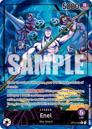 Enel - Adventure on Kami's Island - OP15-058 - Alt Art Differenzbesteuerung nach §25a UstG
