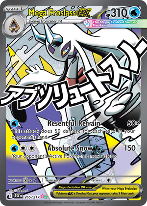 🇬🇧 Mega Froslass ex - Ascended Heroes - 265/217 - Holofoil Differenzbesteuerung nach §25a UstG