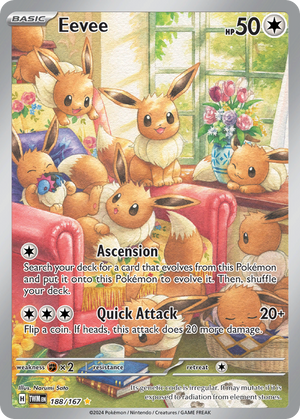 Eevee - Twilight Masquerade - 188/167 - PSA 10 Differenzbesteuerung nach §25a UstG