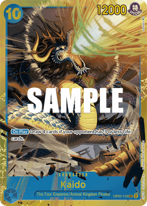 Kaido - Awakening of the New Era - OP05-118 - Foil Differenzbesteuerung nach §25a UstG