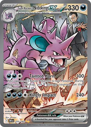 Team Rocket's Nidoking ex - Destined Rivals - 233/182 - Holofoil Differenzbesteuerung nach §25a UstG