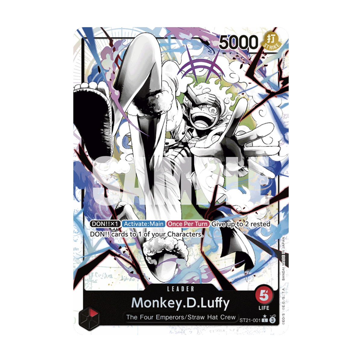 Monkey.D.Luffy ST21-001 · en · Referenzbild