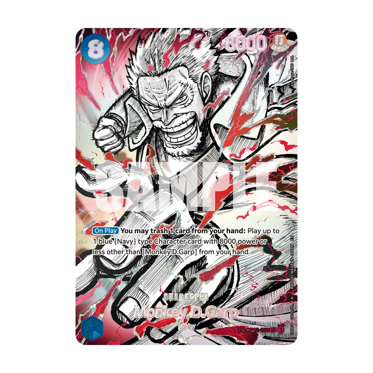 Monkey.D.Garp OP12-056 · en · Referenzbild