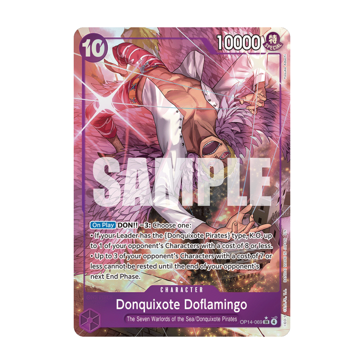 Donquixote Doflamingo OP14-069 · en · Referenzbild