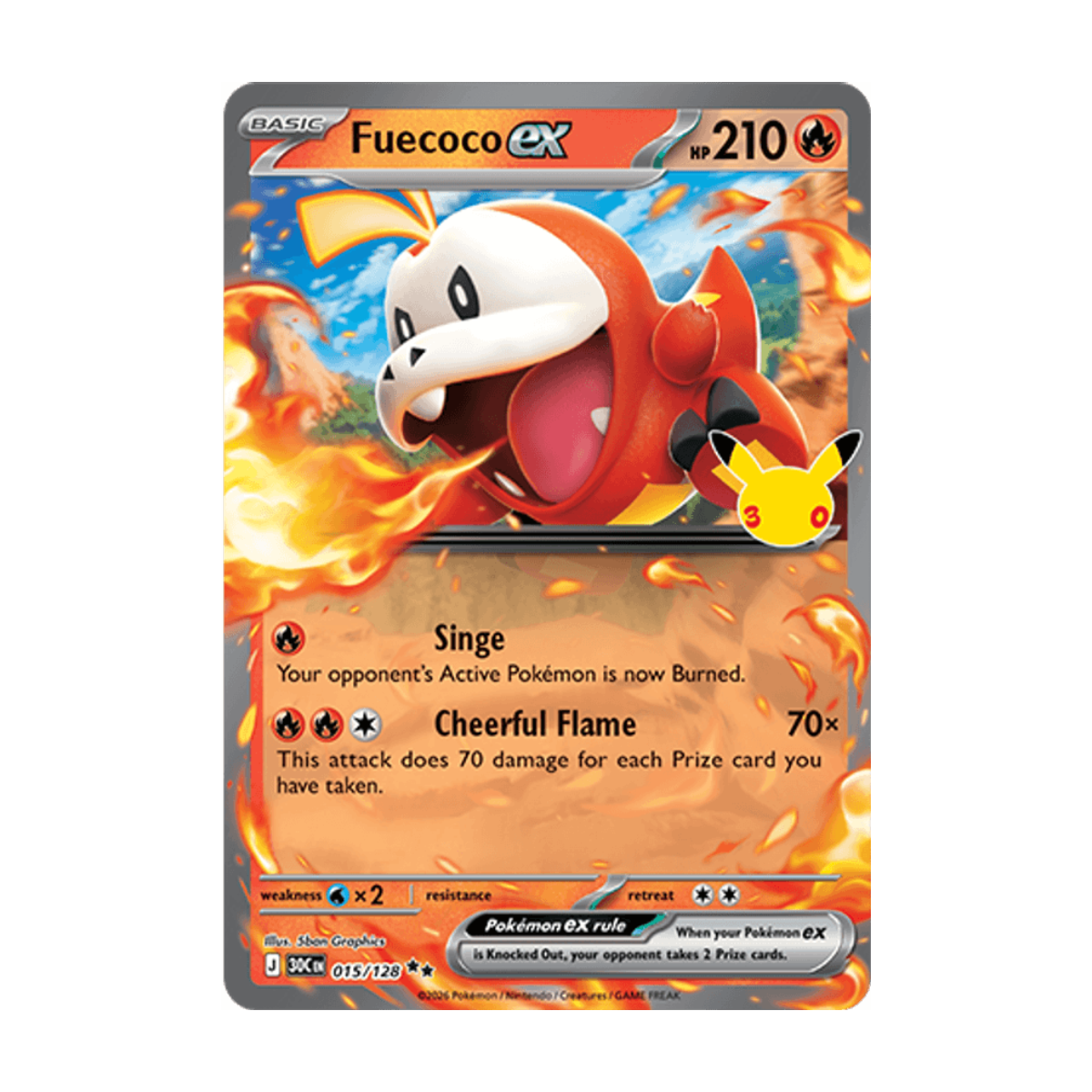 Fuecoco ex 015/128 · en · Referenzbild