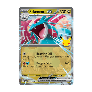 Salamence ex · 109/128 · Englisch · Differenzbesteuerung nach §25a UStG