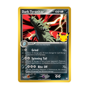 Dark Tyranitar · 006/030 · Englisch · Differenzbesteuerung nach §25a UStG